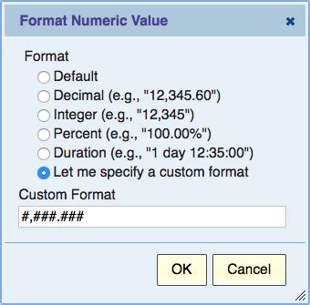 Number Format 的图像结果