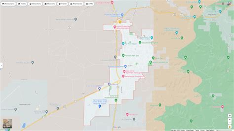 Alamogordo, New Mexico Map