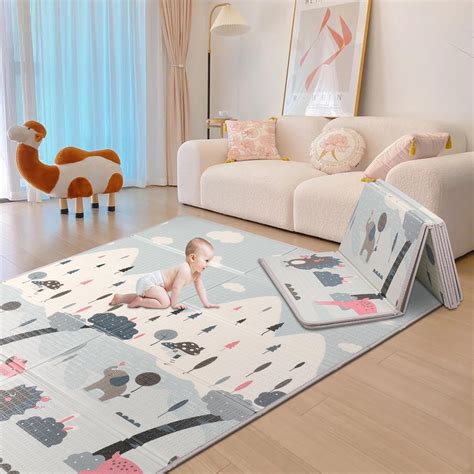 Amazon.com : MEM Playpen Mat 71" X 59" Baby Play Mat, Thicken One-Piece ...
