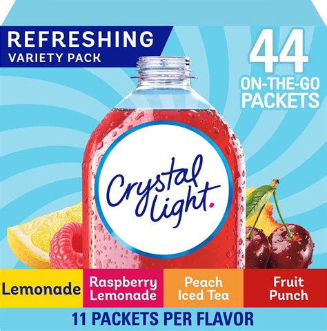 Amazon.com : Crystal Light Mixology Variety Pack Powdered Drink Mix, 9 ...