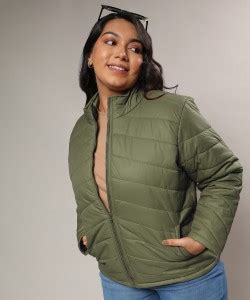 Instafab Plus Full Sleeve Solid Women Jacket - Buy Instafab Plus Full ...