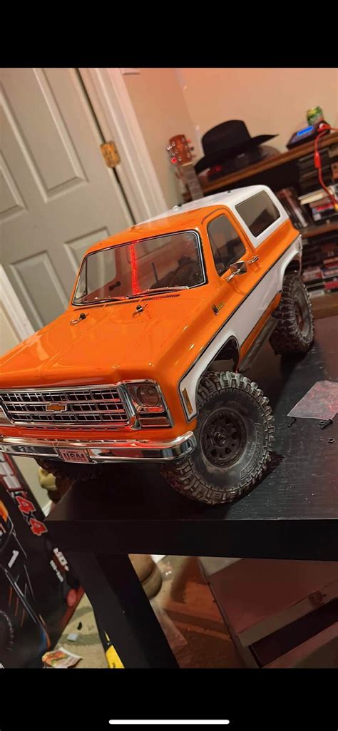 I really hope traxxas come out with a Chevy body for the trx4m. This is my fully modded out trx4 ...