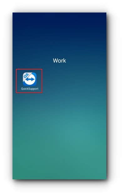 TeamViewer QuickSupport App 的图像结果