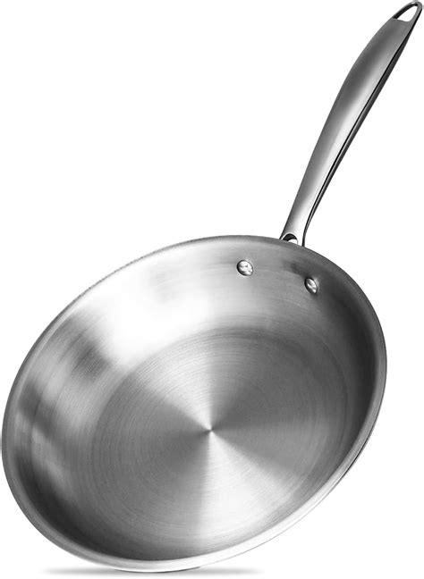 Buy Misen 5-Ply Stainless Steel 10" Pan - Stainless Steel Pan for ...