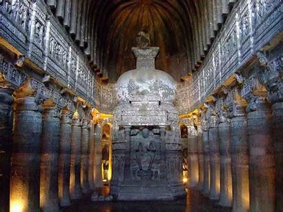 驚豔絕倫的古印度阿旃陀石窟佛像|鳳凰佛教|佛教旅遊_印度阿陀石窟 - 神拓網