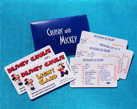 Disney Cruise Light Card® and Deck Locator Gift Sets Great | Etsy