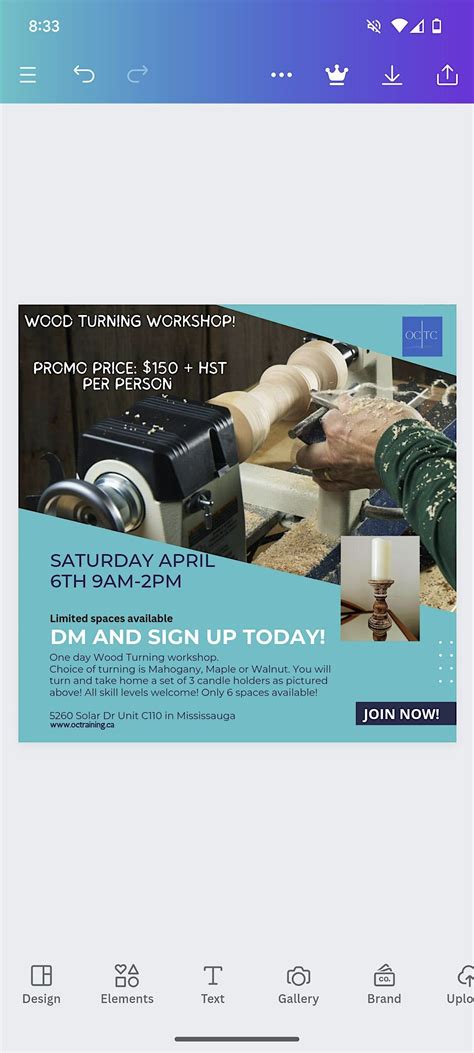 Introduction to wood Turning (multiple projects), Ontario Construction ...