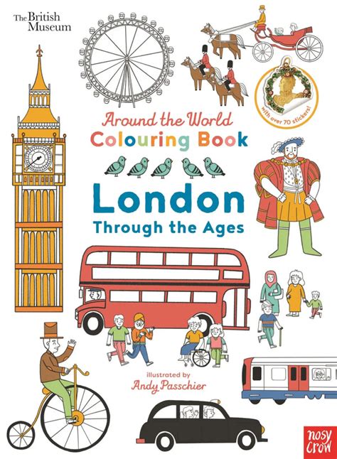 British Museum: Around The World Colouring: London | Andy Passchier