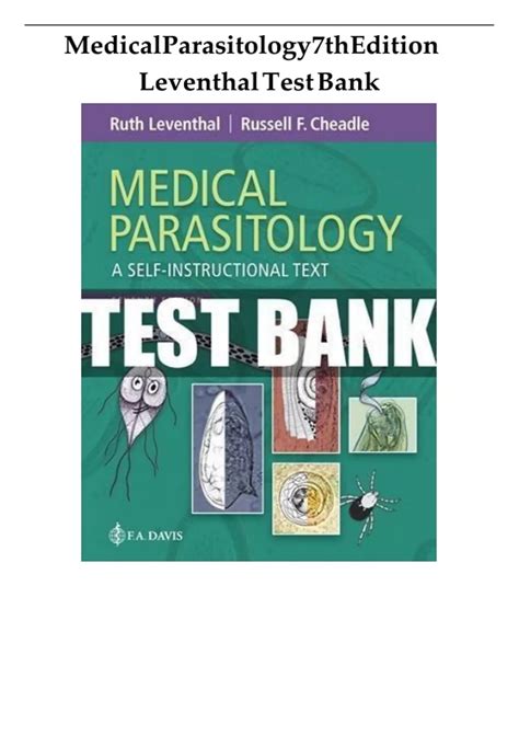 TEST BANK for Medical Parasitology: A Self-Instructional Text, 7th ...