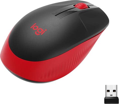 Amazon.in: Buy Logitech M190 Wireless Mouse, Full Size Ambidextrous ...