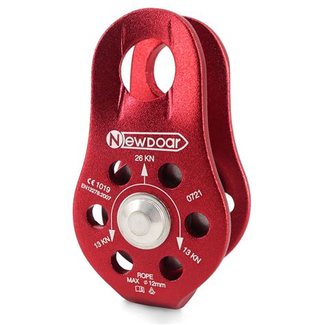 Buy Newdoar CE Certified 20kN Micro Pulley Fixed Side Trolley for ...