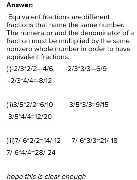 find three rational number equivalent to each of the following rational ...