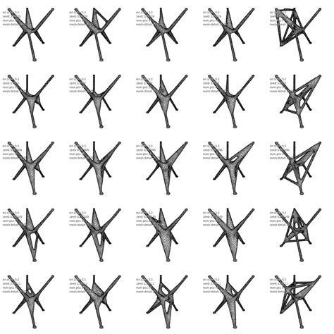 Architecture Design Iterrations 的图像结果