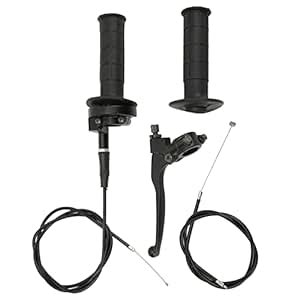 Throttle Clutch Handle Set, 7/8in / 22mm Aluminum Alloy Accelerator ...