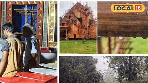 Heavy Rainfall Before Puja : ঘড়ির কাঁটা চলছেই, অথচ থমকে মণ্ডপ নির্মাণ ...