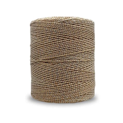BOBBINY | Braided Macrame Cotton Cord Dori Thread for Macrame DIY and ...