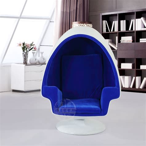 北欧设计师 玻璃钢 Ball Chair 太空椅 蛋壳椅 网红泡泡椅 沙发躺椅 蛋椅 阳台户外休闲椅