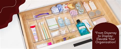 The Artment your artistic apartment Acrylic Drawer Storage Organizer ...