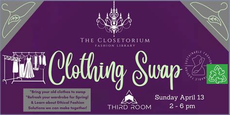 The Closetorium Fashion Library: Clothing Swap at Third Room, 46 Wall ...