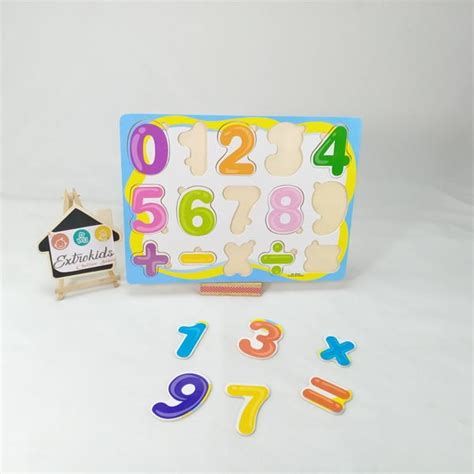 Wooden number boards - EKT1450 – Extrokids