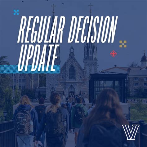 Villanova University I Office of Undergraduate Admission | Regular Decision Applicants: An ...