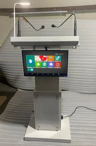 Podium Stand - 4 Feet Smart Digital Podium Service Provider from New Delhi