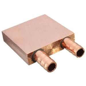 Water Cooling Copper Block for Graphics Endothermic Head /CPU : Amazon ...