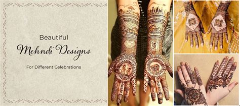 Beautiful Mehndi Designs for Different Celebrations – RusticWeave