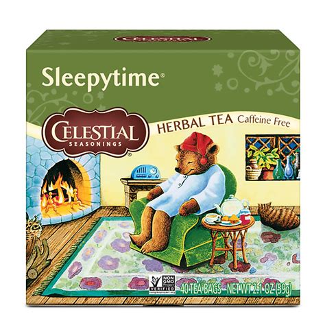 Amazon.com : Celestial Seasonings Herbal Tea, Sleepytime, 40 Count ...