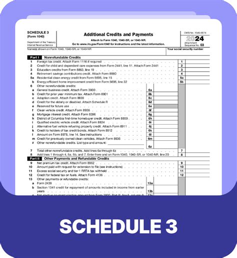 Schedule 3 Tax Form: Claim Nonrefundable Credits Easily