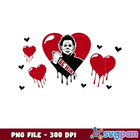 Michael Myers love design, perfect for Halloween decor – svgpan