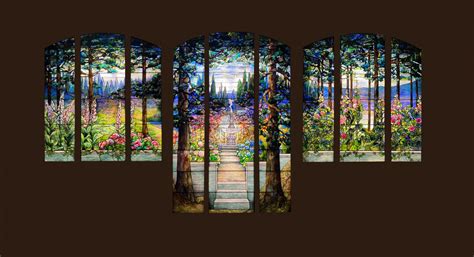 See the Monumental Tiffany Stained-Glass Window the Met Just Acquired