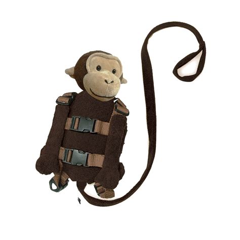 2 in 1 Toddler Harness Monkey Backpack With Leash | Playette