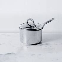 Buy Stainless Steel 18cm Saucepan with Lid | Nickel Free | Meyer ...