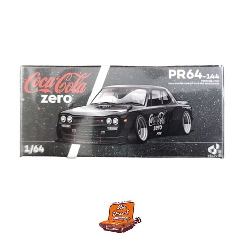 Pop Race x Tiny Coca-Cola Skyline GT-R V8 Drif (Hakosuka) PR64-144 ...