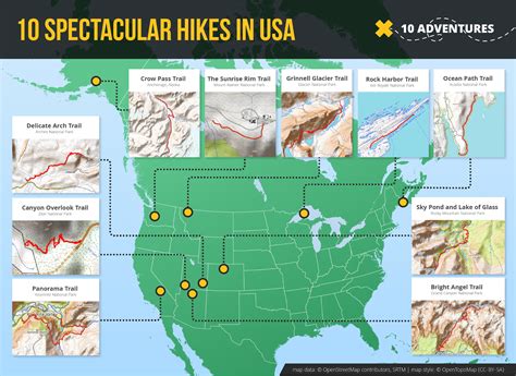 The 10 Best Hikes in the United States - 10Adventures