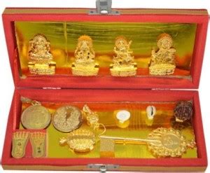 LOTUS RISE Shri Dhan Laxmi- Kuber Bhandari Yantra Brass Yantra Brass ...