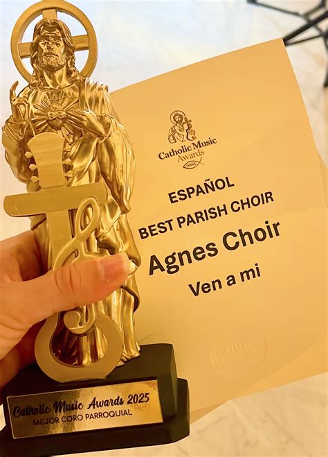 ADOM :: Agnes Choir shines at ‘Catholic Grammys’