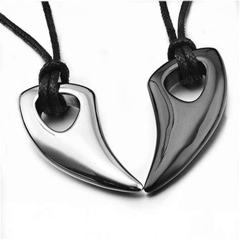 Stainless Steel Necklace for Men Necklace Chain Spear Wolf Teeth ...