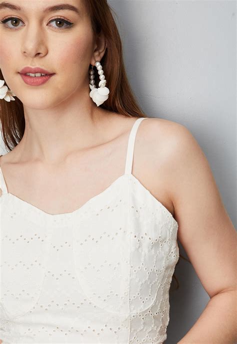 Buy Women Schiffli Detail Cami Top Online at just Rs. 499.0 ...