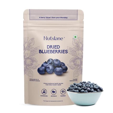 Dried Premium Whole Californian Blueberries - Sweet & Nutritious Snack