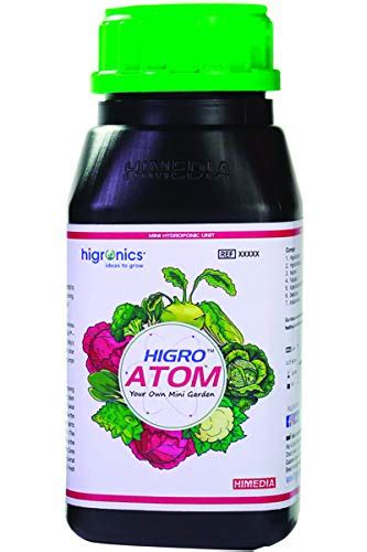 higronics Atom Mini- Mini Hobby Hydroponics Kit with Seeds,Plant ...