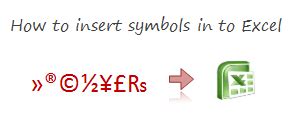 Excel Power Query Insert Symbols 的图像结果