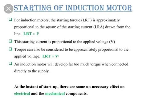 How does a induction motor start - Brainly.in