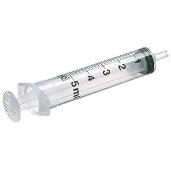 Cole-Parmer Clear Disposable Syringe, Luer Slip Tip Syringe, Sterile ...