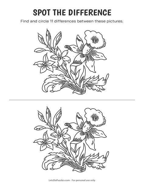 Printable Spot The Difference Ks1