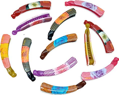 Banana Clips - Buy Fancy Banana Clips for Hair Online | Shopsy