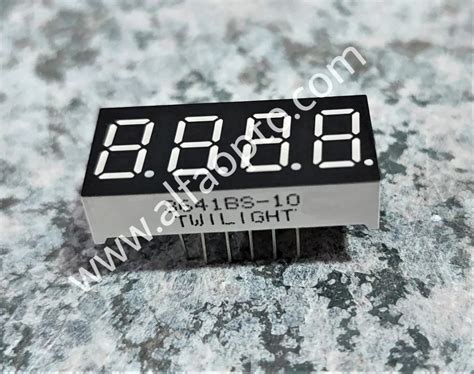 Seven Segment LED 2,3,4,5,6 Digit Display - 6 Digit Seven Segment LED ...