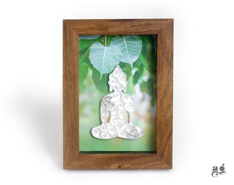 Buy Abstract Buddha Wall Art Frame, Buddhism Wall Decor, Buddhist Art ...