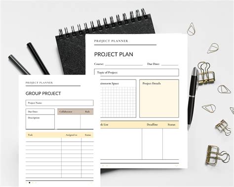 Image result for Project Planner Examples